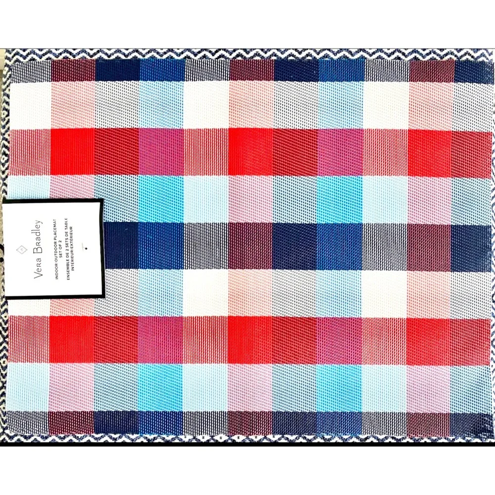 🇺🇸New Vera Bradley Patriotic Indoor/Outdoor Placemats🇺🇸